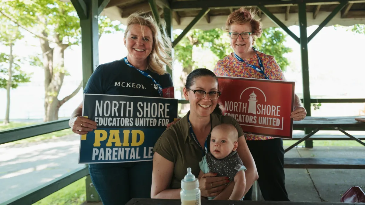 North Shore members fighting for parent leave