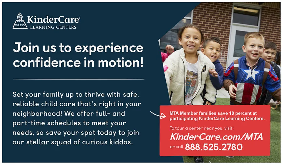 Advertisement: kindercare