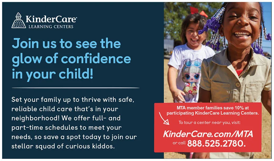 Advertisement: kindercare