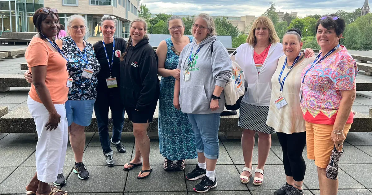 ESP mentors and mentees gather in 2024.