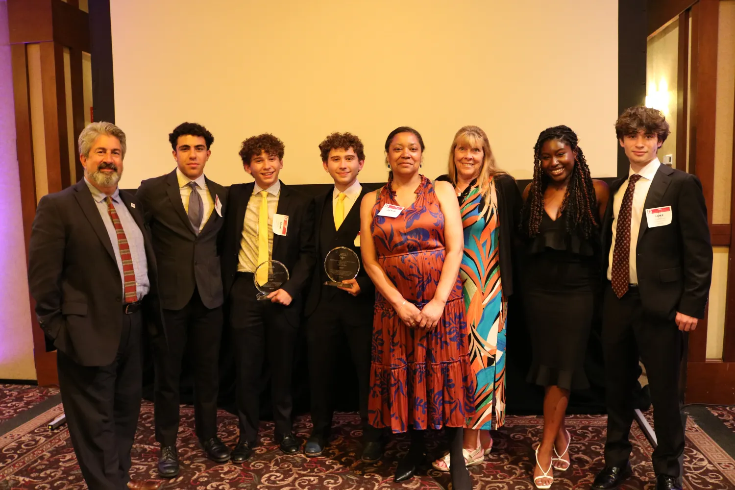 Several organizations were recognized recently.