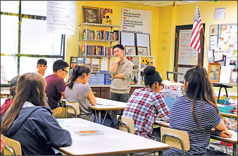 New Bedford educator Takeru Nagayoshi said he chose to teach his students The House on Mango Street "not because its main character is Latina, but because her triumph over abuse and poverty invites readers to confront their own traumas through the language of poetry."