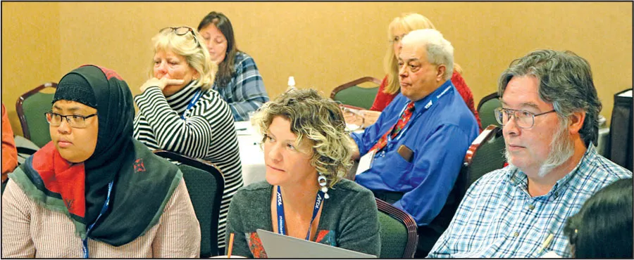 Members of locals at state universities and community colleges