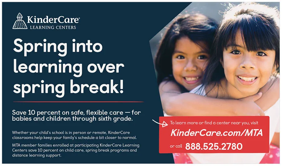 Advertisement: kindercare