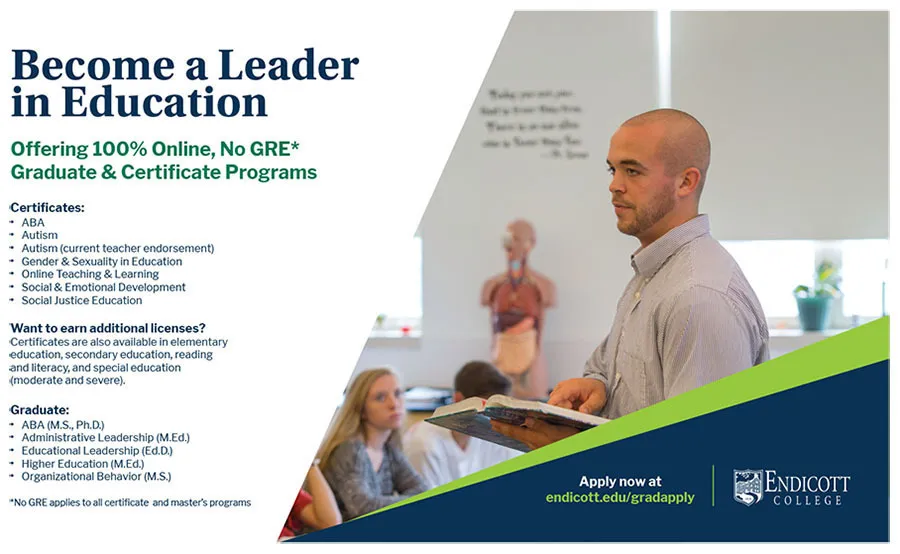 Advertisement: endicottcollege