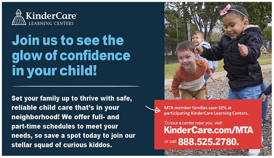 Advertisement: kindercare