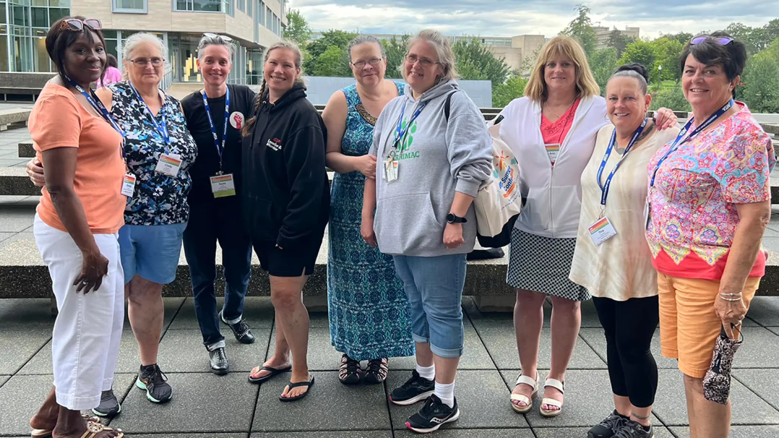 ESP mentors and mentees gather in 2024.