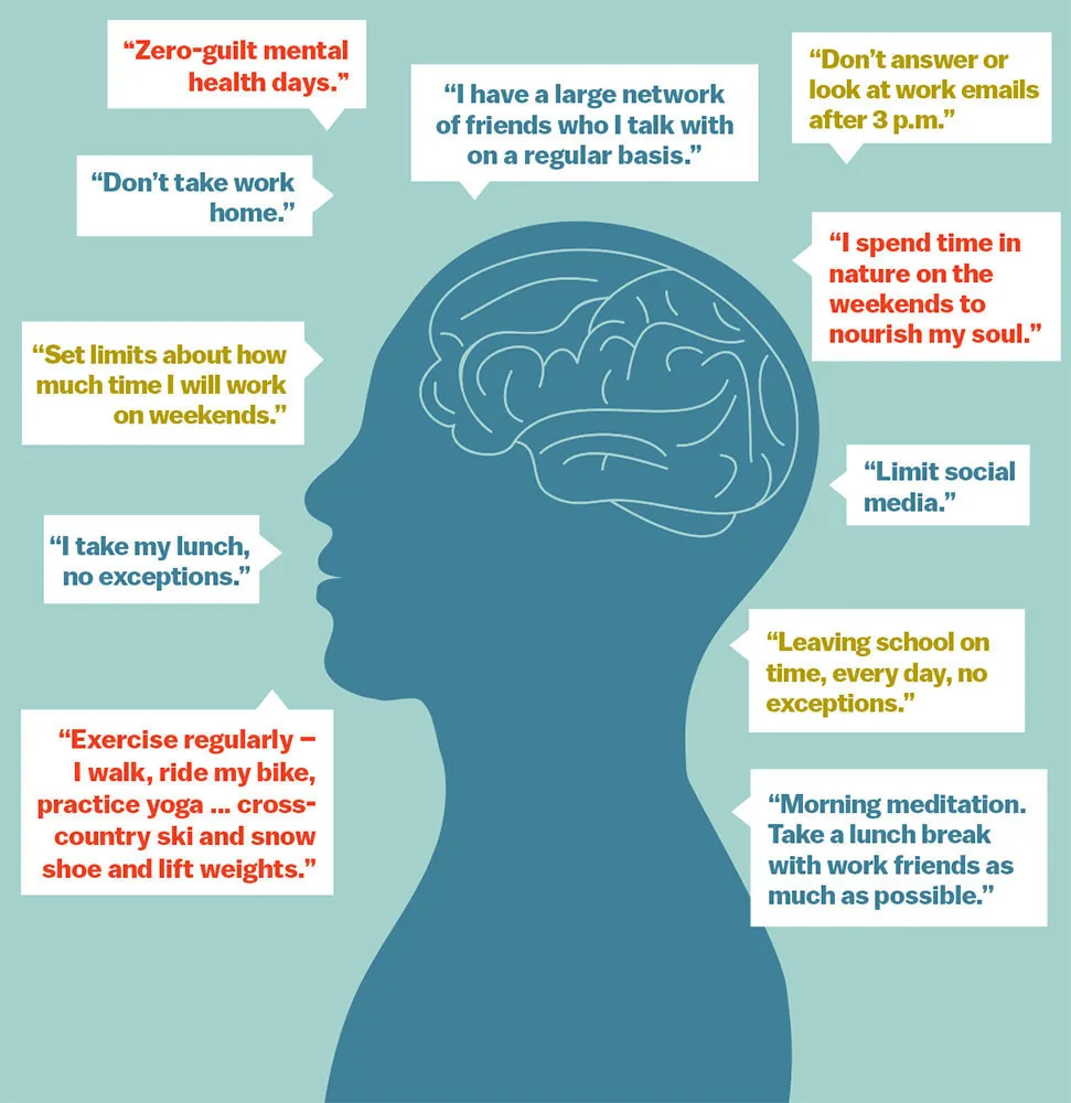 how do you take care of yourself during the school year