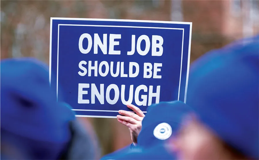 contract fights lift wages profile of paraeducators