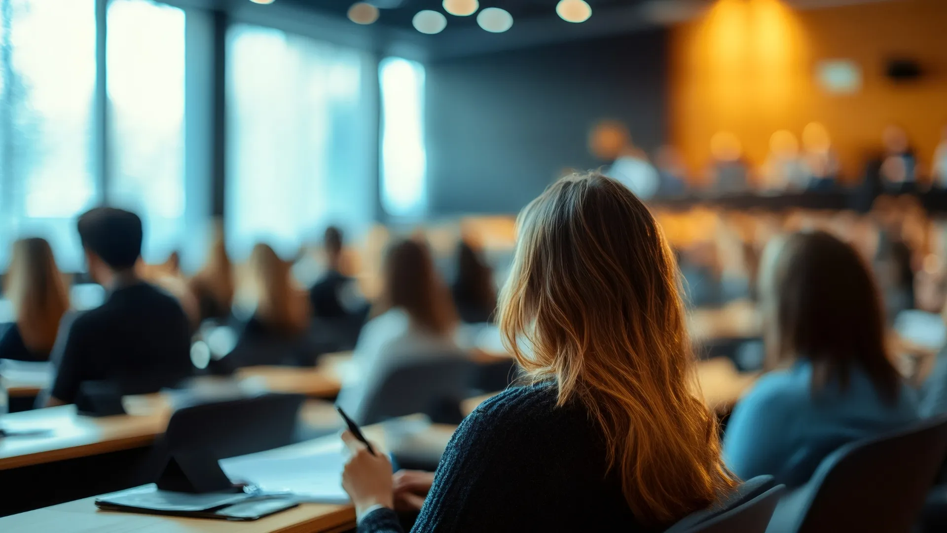 Group of educators participating in a professional development session.