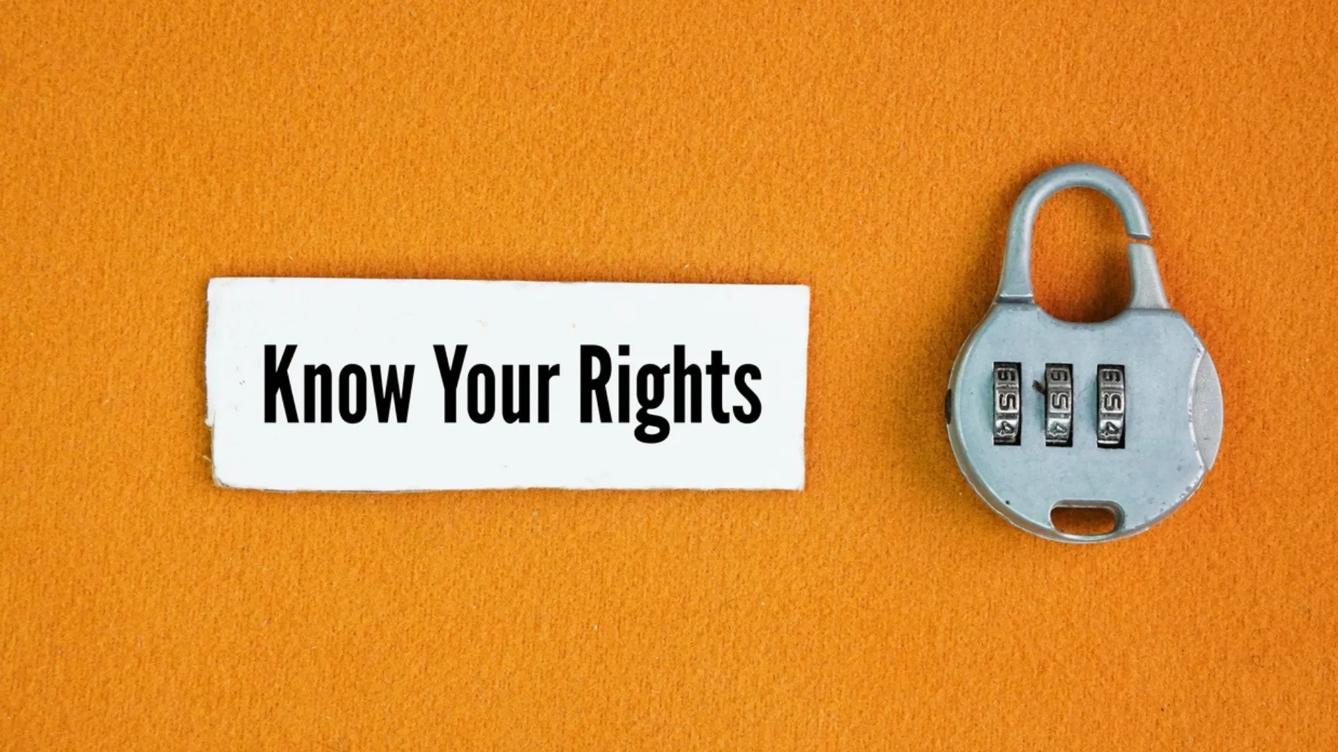 Know Your Rights image