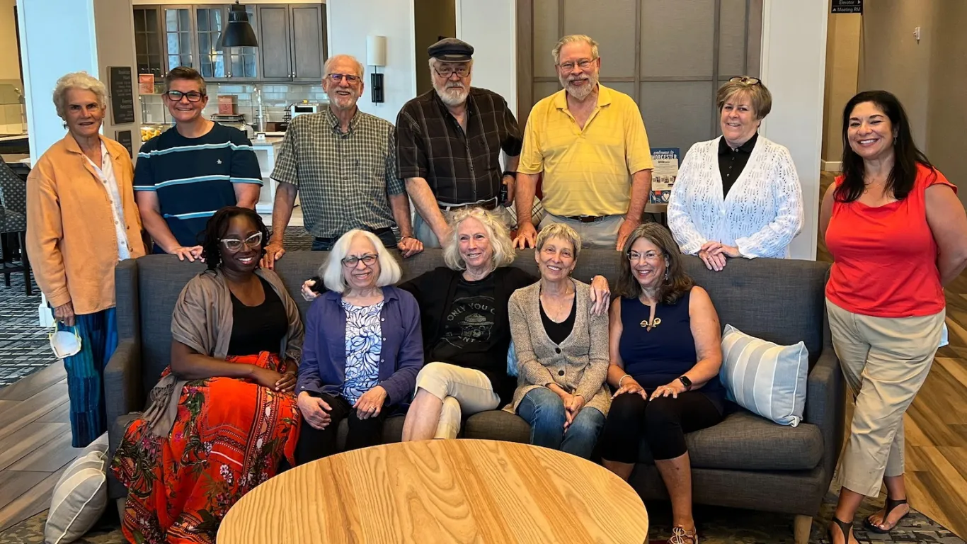 MTA Retired Members committee at the summer retreat