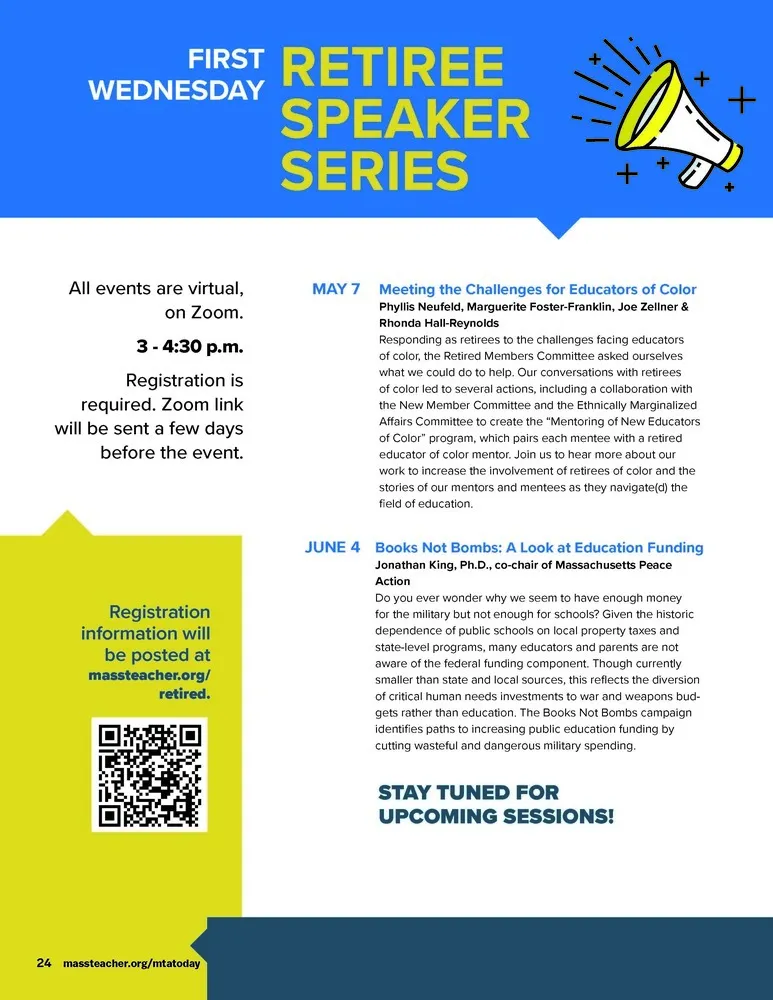 First Wednesday Speaker Series