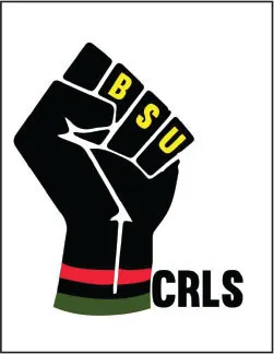 the logos of the crls black student union