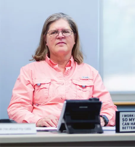 Fran Frederick, Belchertown Education Association president, said the state needs to revisit its funding process.