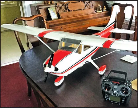  Joe O’Sullivan built a radio controlled airplane. 
