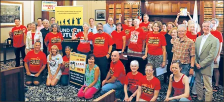 MTA members and allies repeatedly made their presence felt in the State House last year as they demanded passage of two priority bills: the Student Opportunity Act and the Cherish Act.